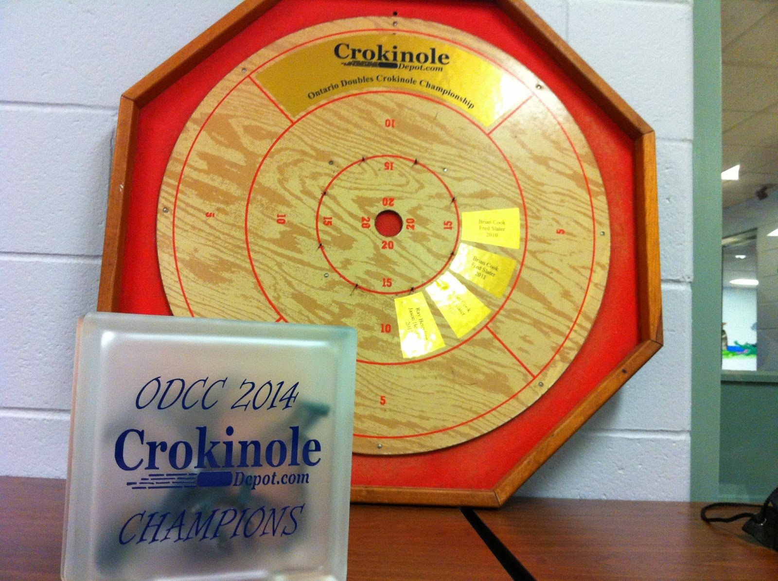 ODCC 2014 Crokinole Depot.com Champions