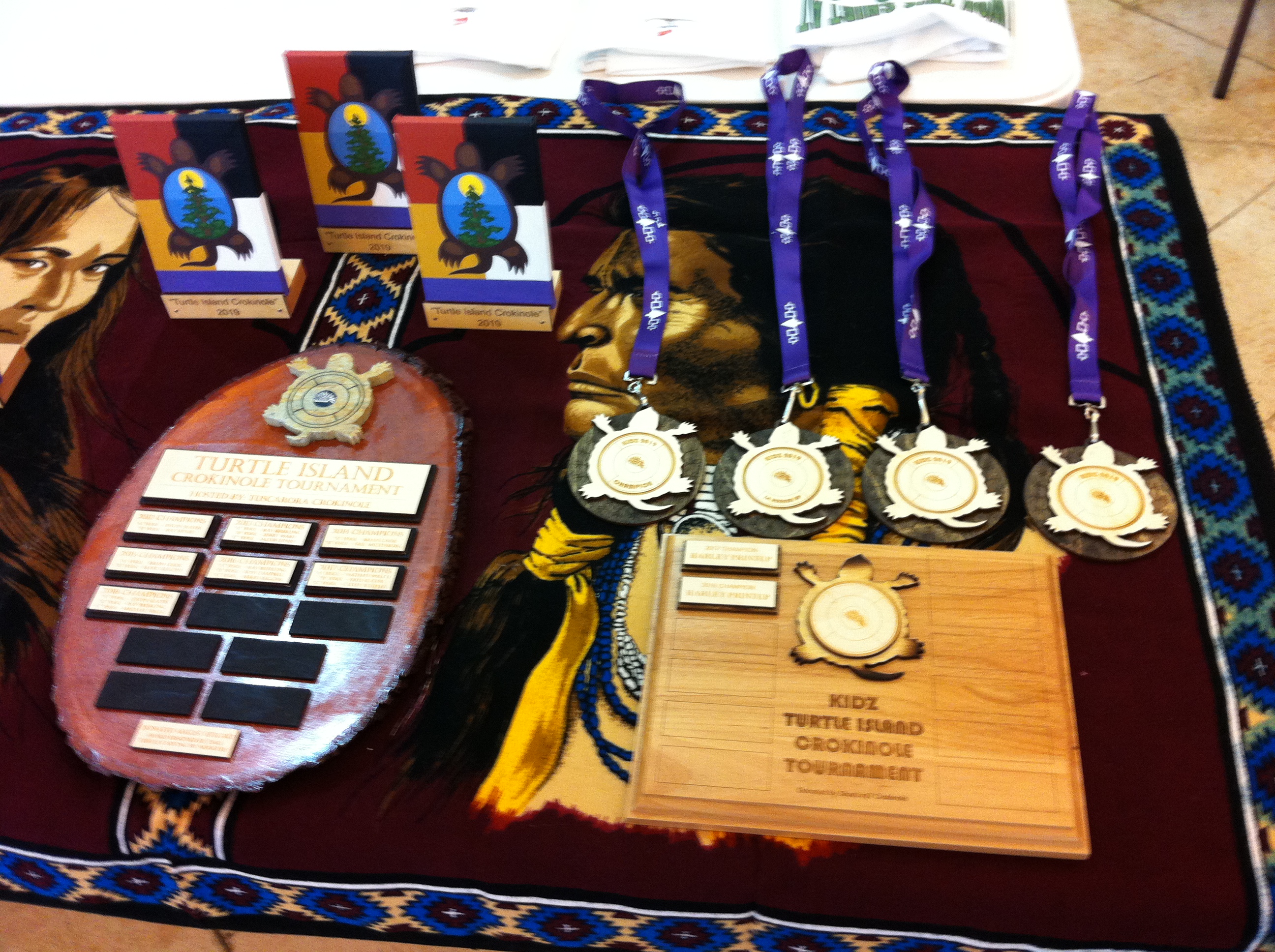 The trophy table